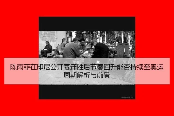 陈雨菲在印尼公开赛连胜后节奏回升能否持续至奥运周期解析与前景 | nine game